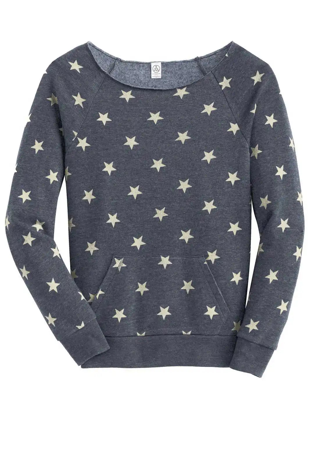 Alternative Aa9582 Women’s Maniac Eco -fleece Sweatshirt - Stars