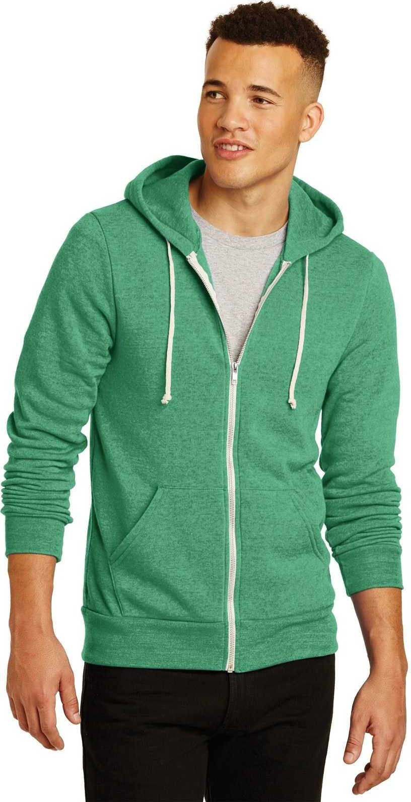 Alternative Aa9590 Rocky Eco-fleece Zip Hoodie - Eco True Green