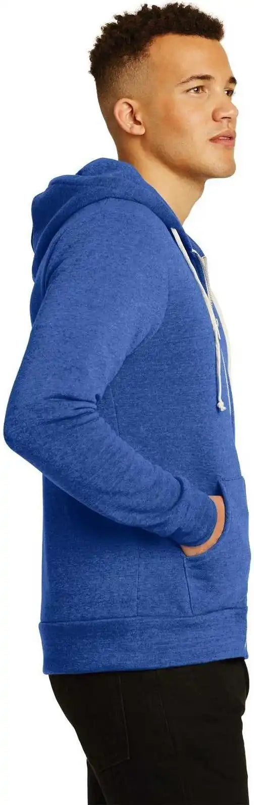 Alternative Aa9590 Rocky Eco-fleece Zip Hoodie - Eco True Pacific Blue