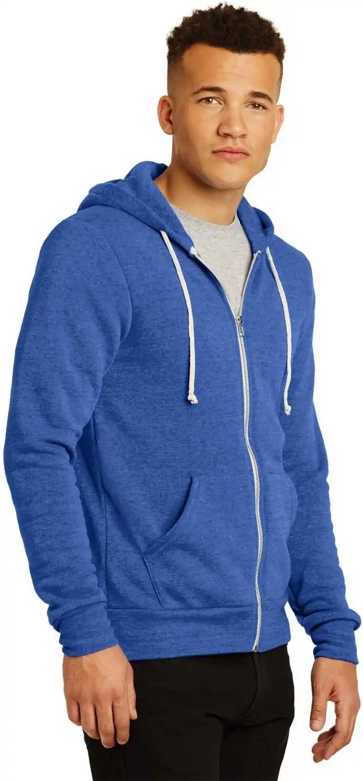 Alternative Aa9590 Rocky Eco-fleece Zip Hoodie - Eco True Pacific Blue