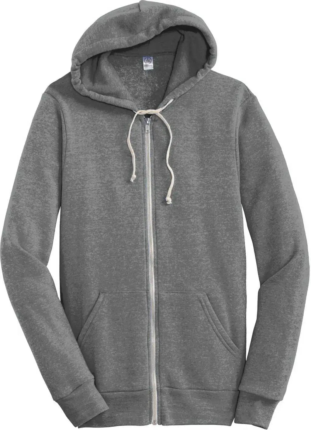 Alternative Aa9590 Rocky Eco-fleece Zip Hoodie - Eco Gray