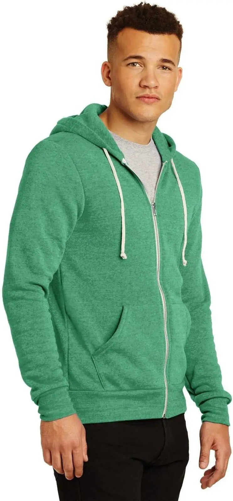 Alternative Aa9590 Rocky Eco-fleece Zip Hoodie - Eco True Green