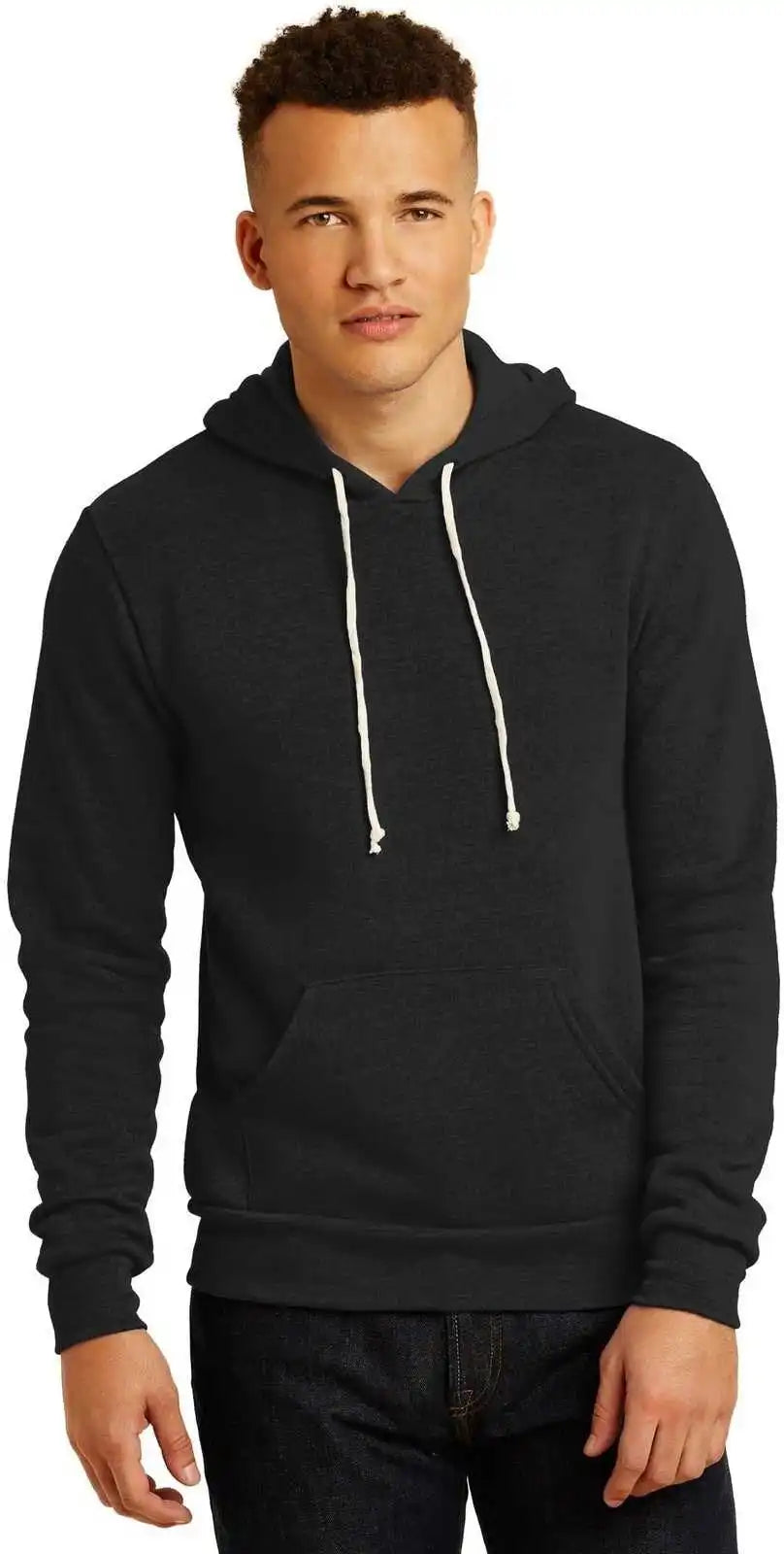 Alternative Aa9595 Challenger Eco-fleece Pullover Hoodie - Eco True Black
