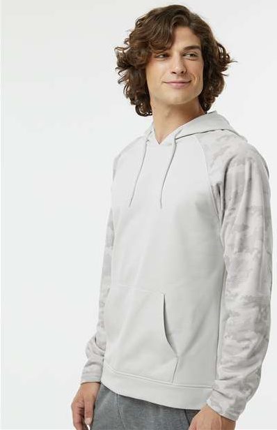 Aluminum/ Grey Tahoe Camo Fleece Hooded Sweatshirt - 306