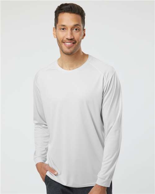Aluminum Long Islander Performance Long Sleeve T-Shirt - 210