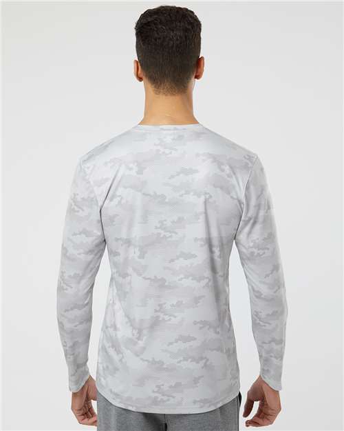 Aluminum Pompano Performance Camo Long Sleeve T-Shirt - 217