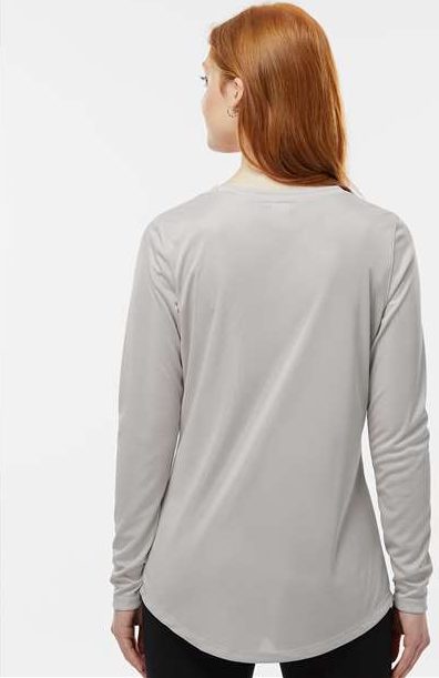 Aluminum Women's Long Islander Performance Long Sleeve T-Shirt - 214
