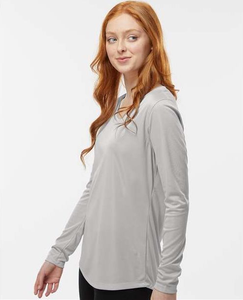 Aluminum Women's Long Islander Performance Long Sleeve T-Shirt - 214