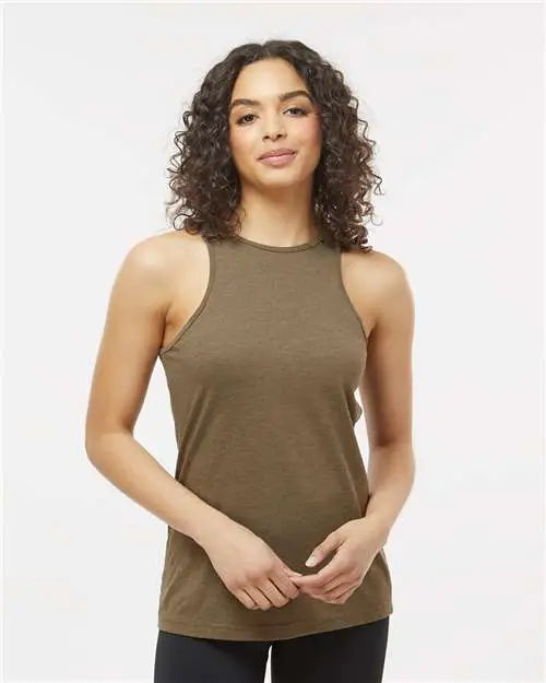 American Apparel 101cvc Women’s Cvc Tank - Heather Army