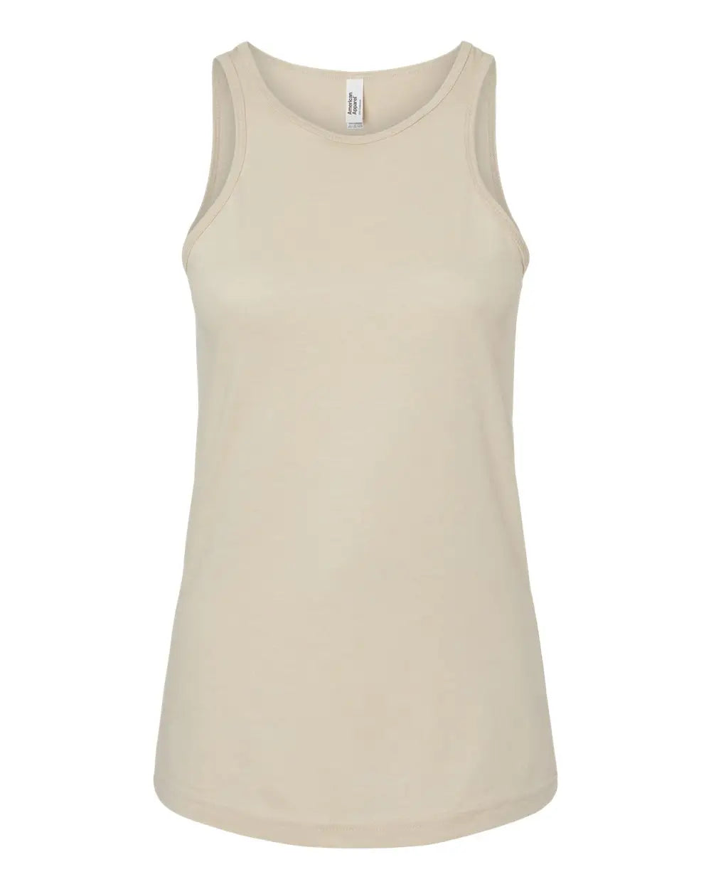 American Apparel 101cvc Women’s Cvc Tank - Heather Bone - Ivory / s
