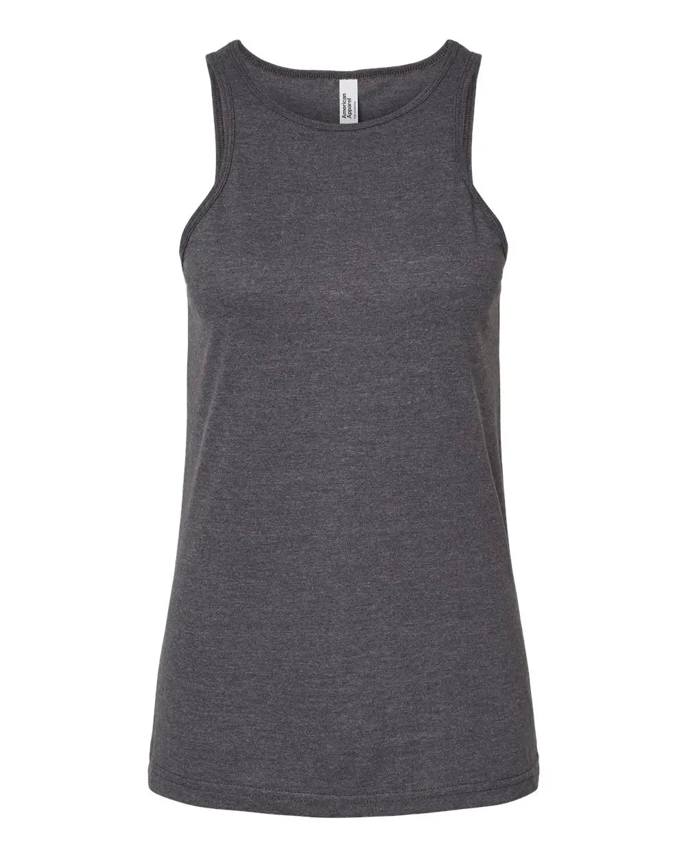 American Apparel 101cvc Women’s Cvc Tank - Heather Charcoal - Dark Gray / s