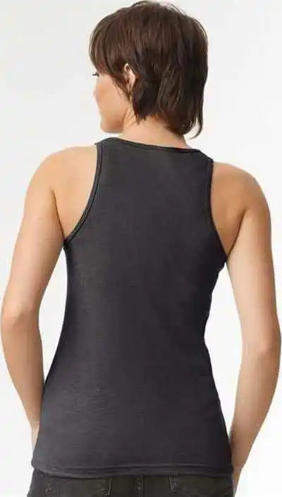 American Apparel 101cvc Women’s Cvc Tank - Heather Charcoal
