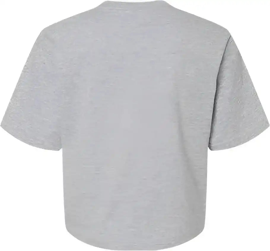 American Apparel 102 Women’s Fine Jersey Boxy Tee - Heather Gray