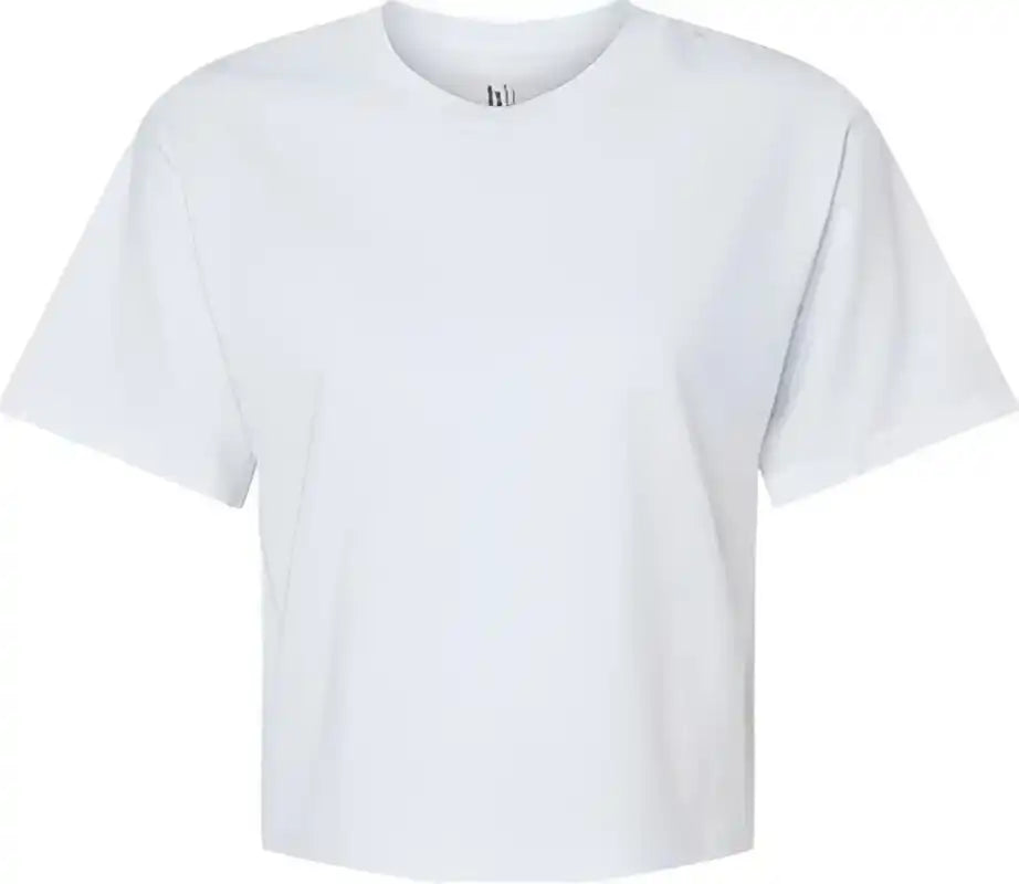 American Apparel 102 Women’s Fine Jersey Boxy Tee - White