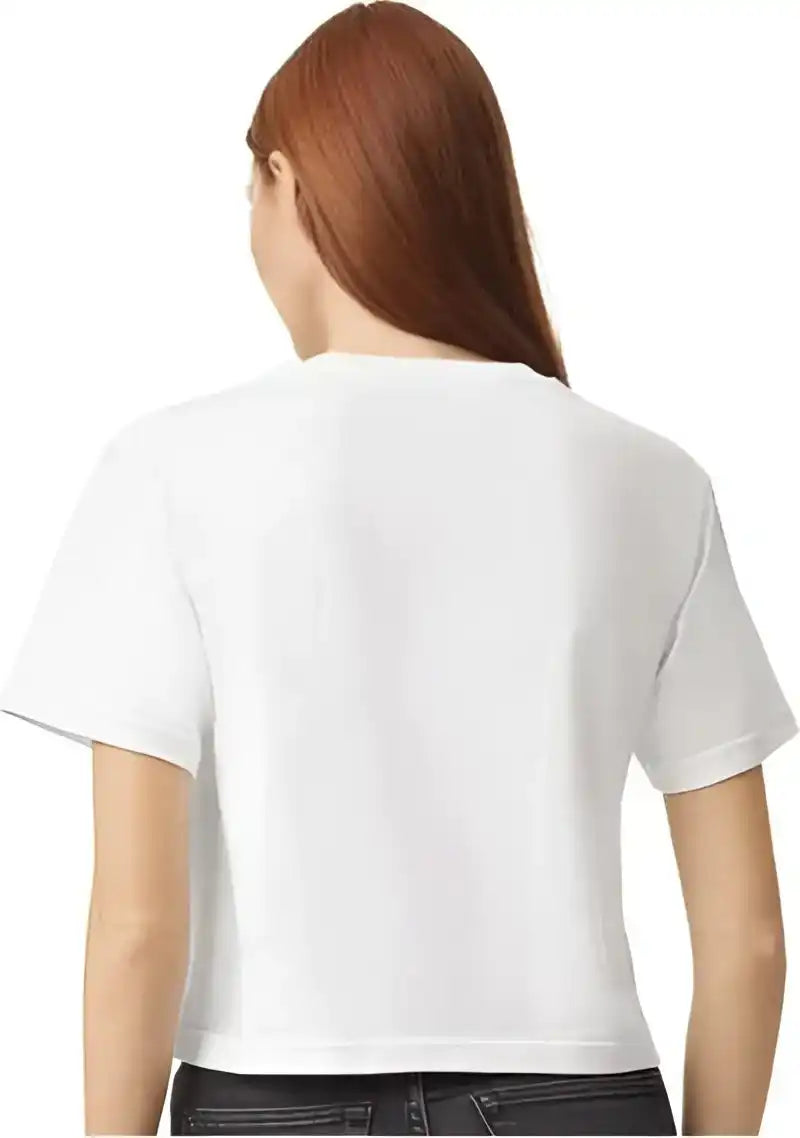American Apparel 102 Women’s Fine Jersey Boxy Tee - White