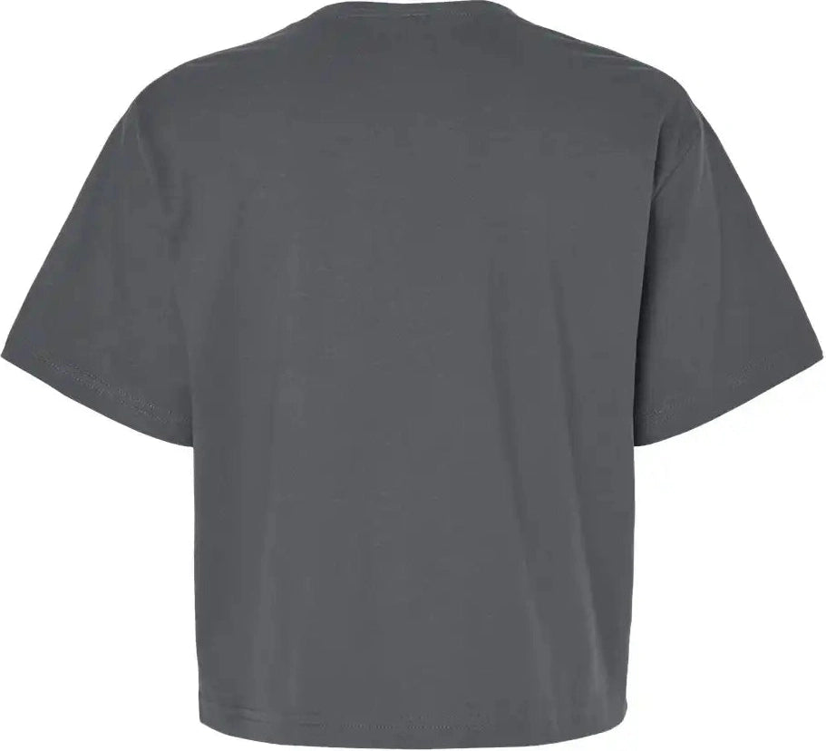 American Apparel 102a Women’s Fine Jersey Boxy Tee - 102 - Asphalt - s