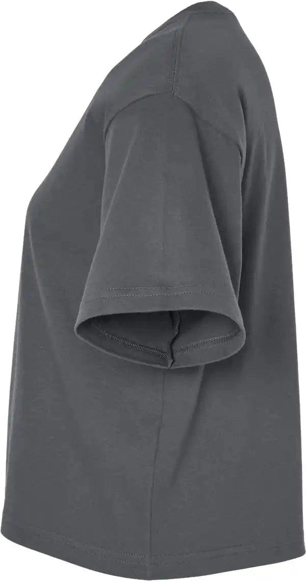 American Apparel 102a Women’s Fine Jersey Boxy Tee - 102 - Asphalt