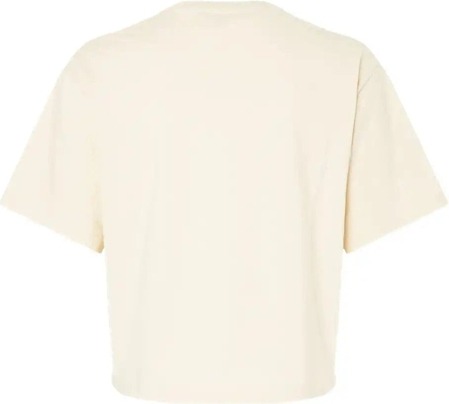 American Apparel 102a Women’s Fine Jersey Boxy Tee - 102 - Creme
