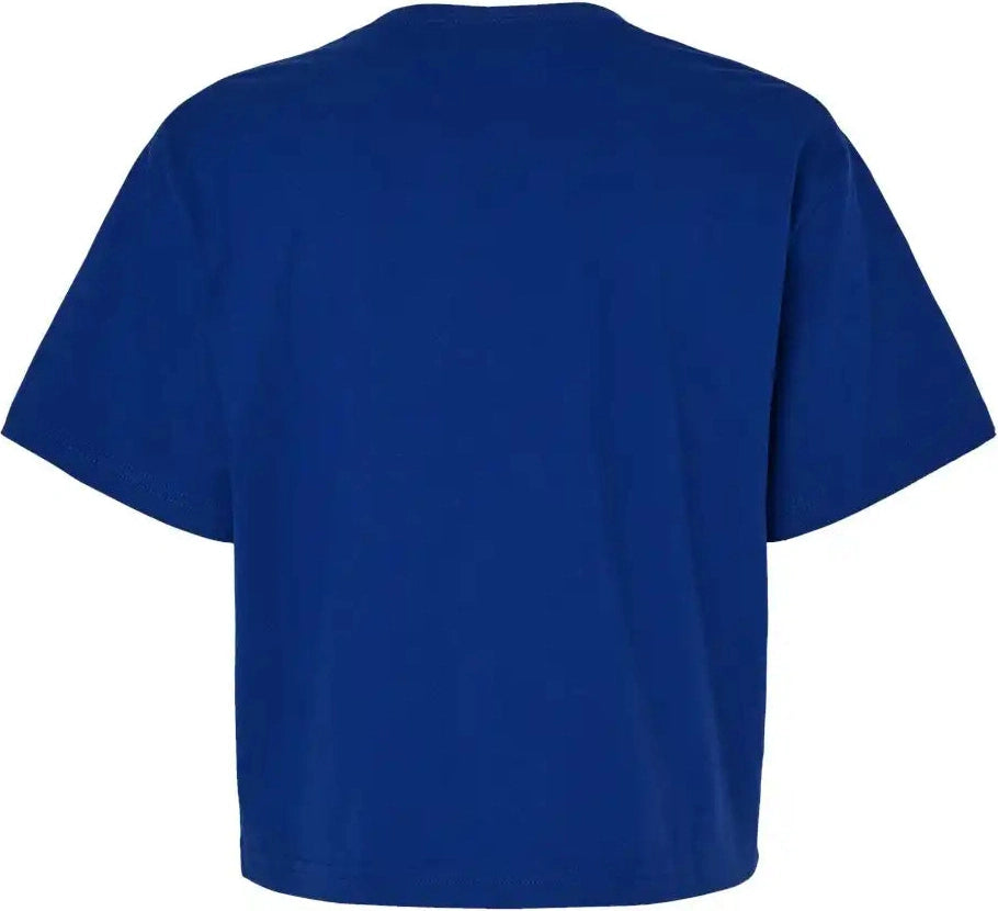 American Apparel 102a Women’s Fine Jersey Boxy Tee - 102 - Lapis