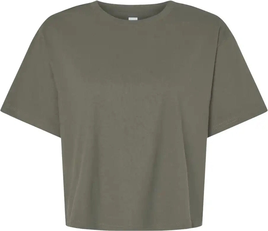 American Apparel 102a Women’s Fine Jersey Boxy Tee - 102 - Lieutenant - s