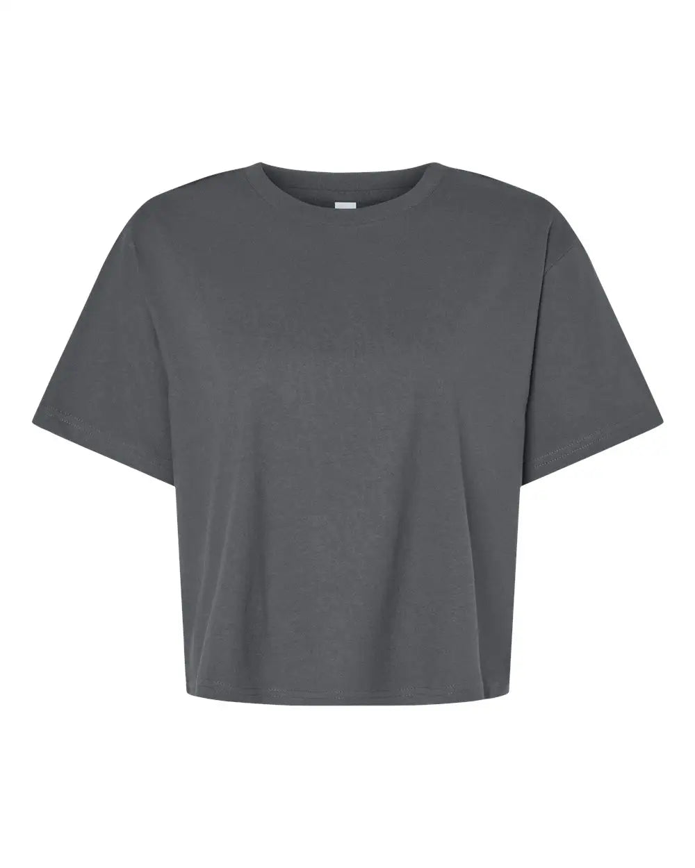 American Apparel 102a Women’s Fine Jersey Boxy Tee - Asphalt