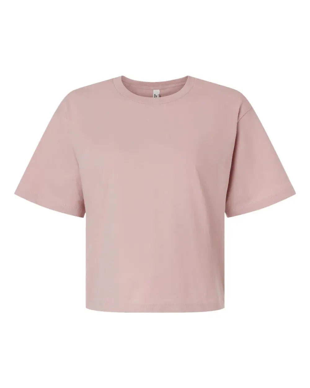 American Apparel 102a Women’s Fine Jersey Boxy Tee - Blush