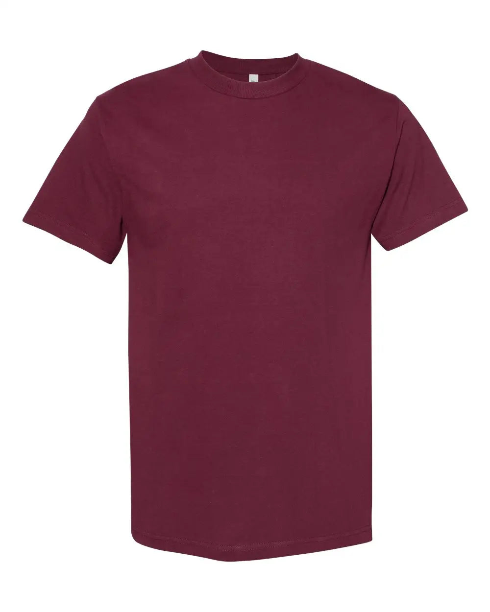 American Apparel 1301 Heavyweight Cotton Tee - Burgundy - Maroon / s