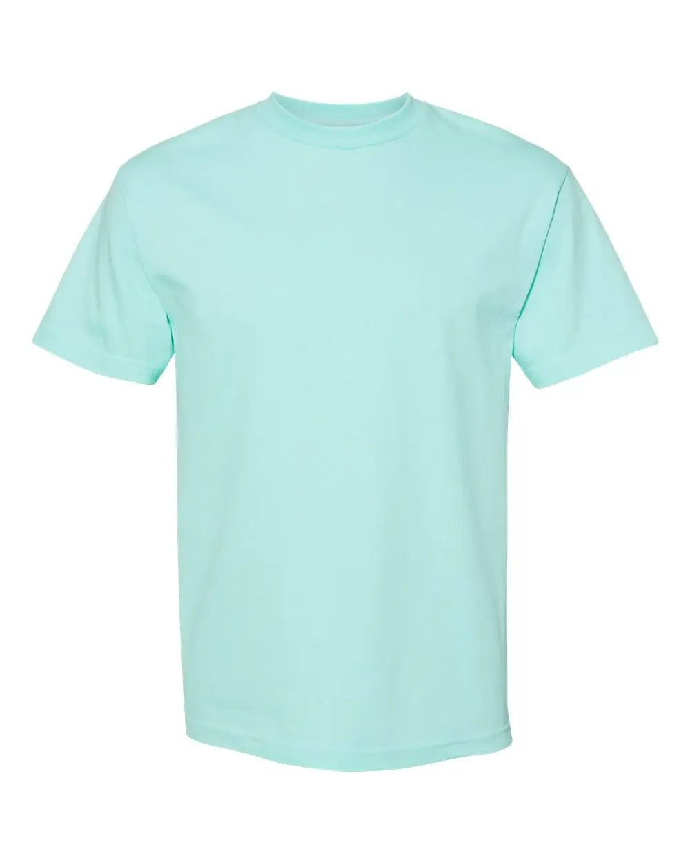 American Apparel 1301 Heavyweight Cotton Tee - Celadon - Blue / s