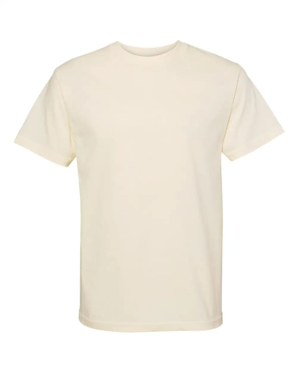 American Apparel 1301 Heavyweight Cotton Tee - Cream - Ivory / s