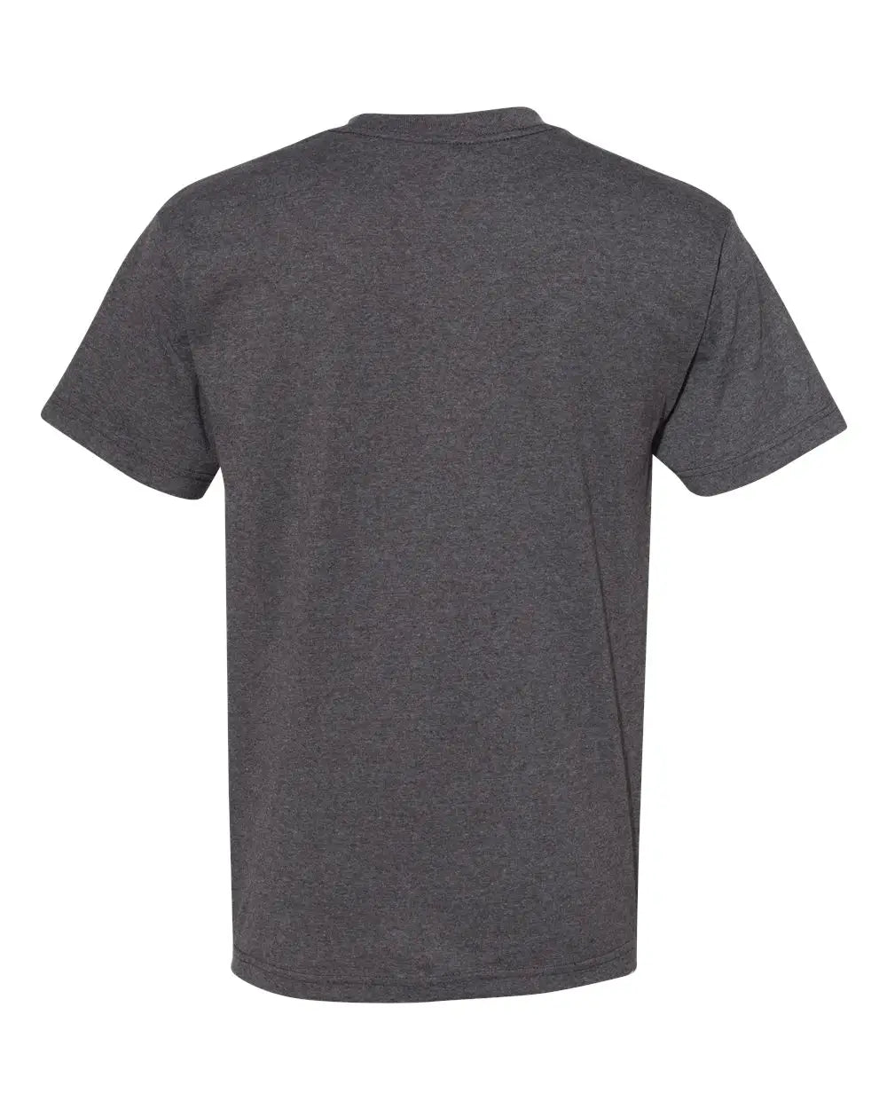 American Apparel 1301 Heavyweight Cotton Tee - Heather Charcoal - Dark Gray / s