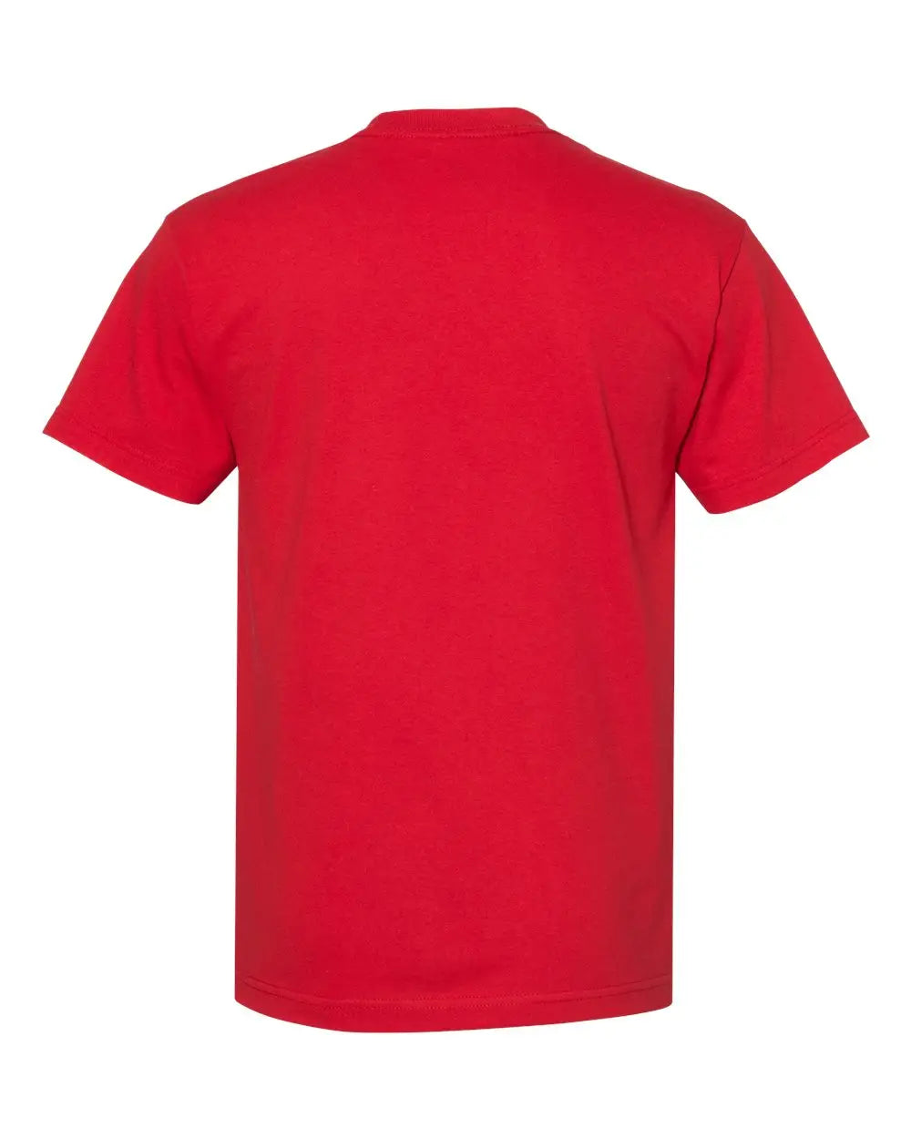 American Apparel 1301 Heavyweight Cotton Tee - Red - s