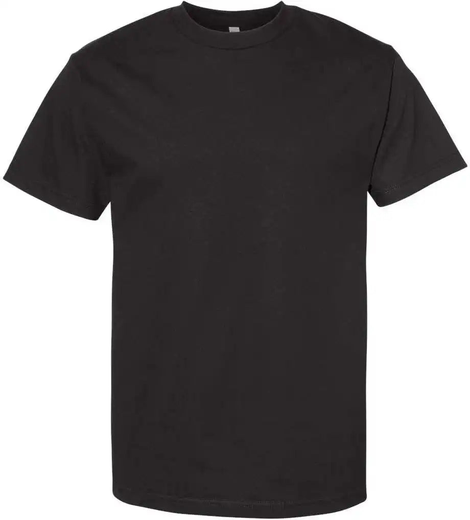 American Apparel 1301 Unisex Heavyweight Cotton T-shirt - Black