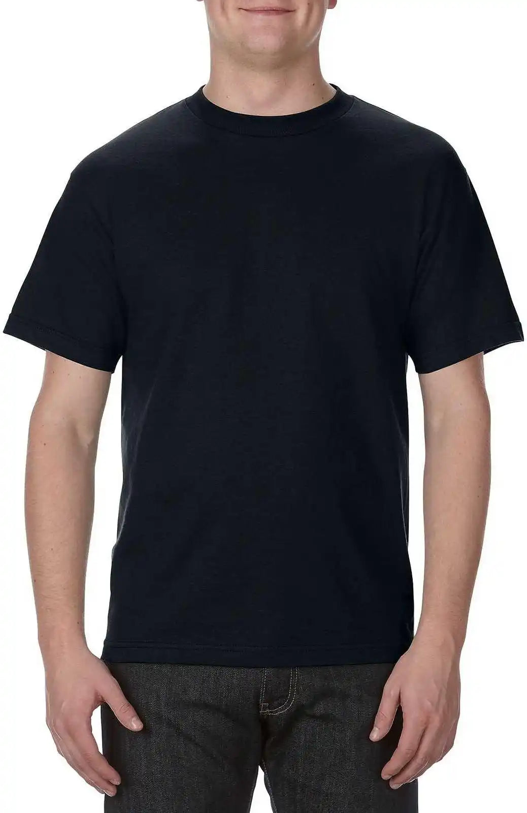 American Apparel 1301 Unisex Heavyweight Cotton T-shirt - Black