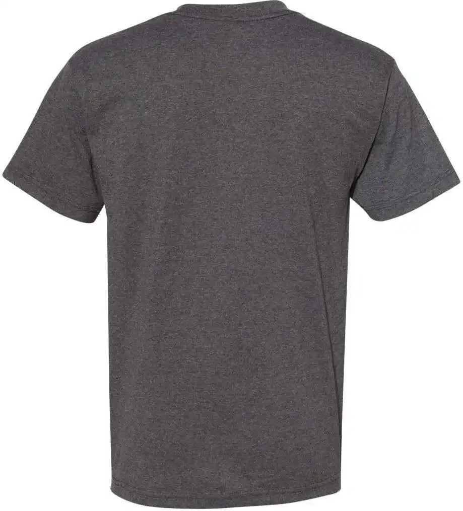 American Apparel 1301 Unisex Heavyweight Cotton T-shirt - Charcoal Heather