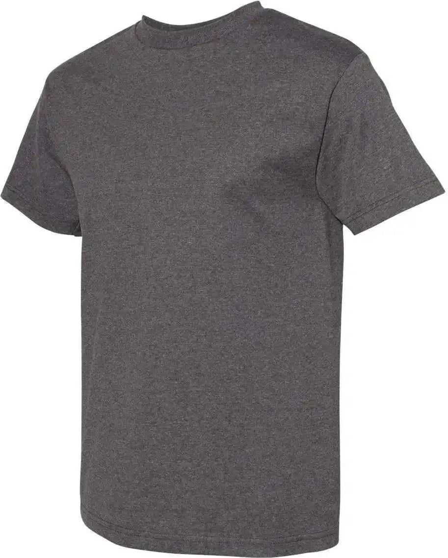 American Apparel 1301 Unisex Heavyweight Cotton T-shirt - Charcoal Heather