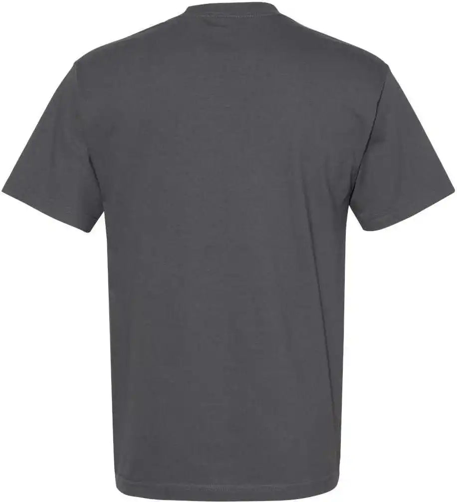 American Apparel 1301 Unisex Heavyweight Cotton T-shirt - Charcoal
