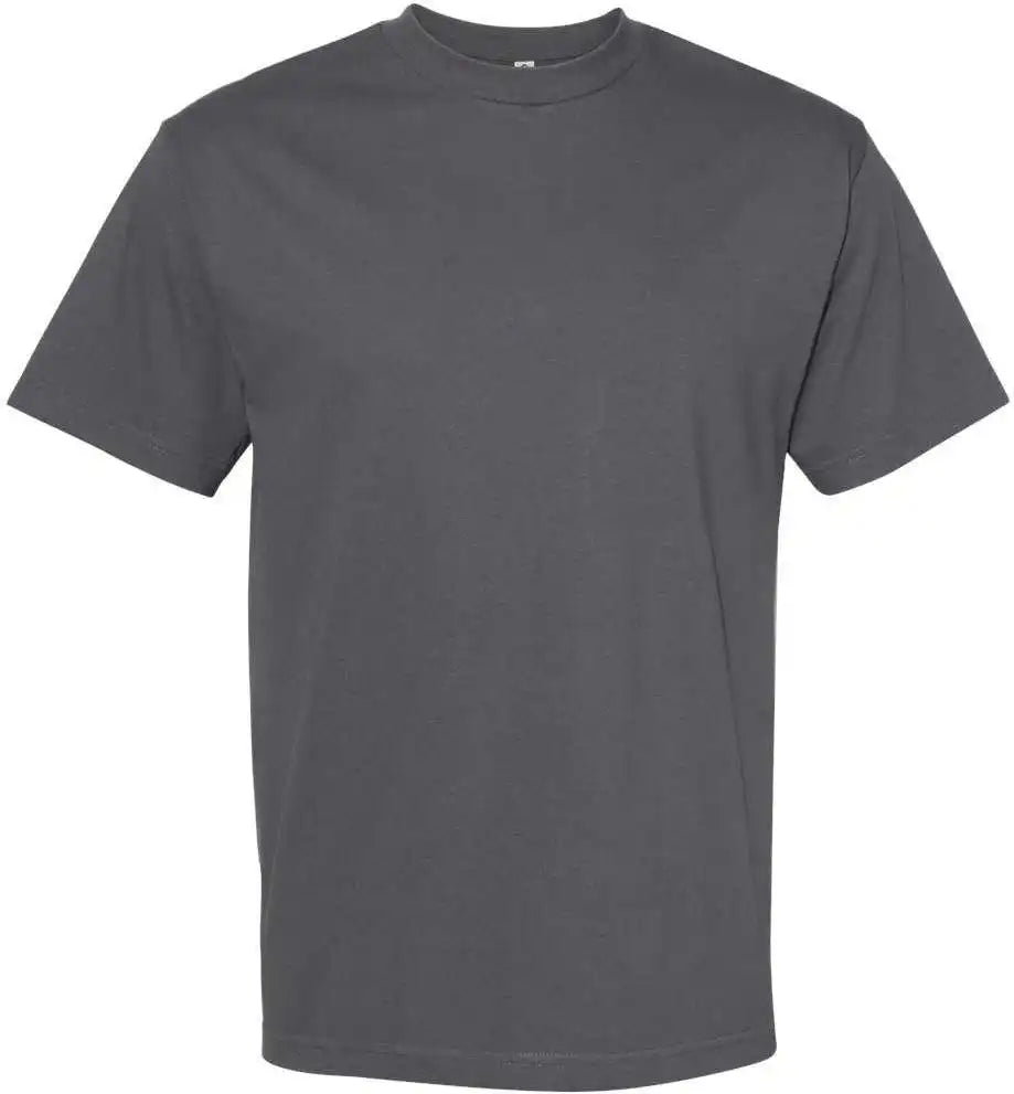 American Apparel 1301 Unisex Heavyweight Cotton T-shirt - Charcoal