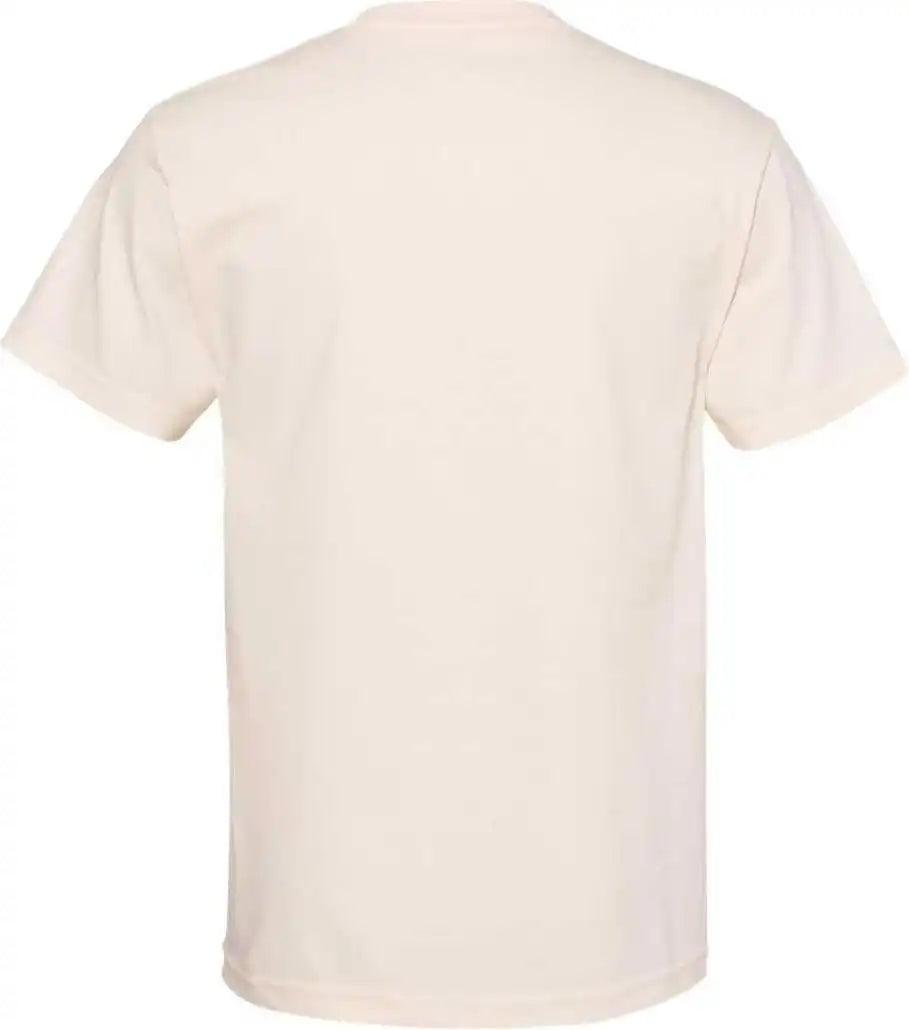 American Apparel 1301 Unisex Heavyweight Cotton t Shirt Cream