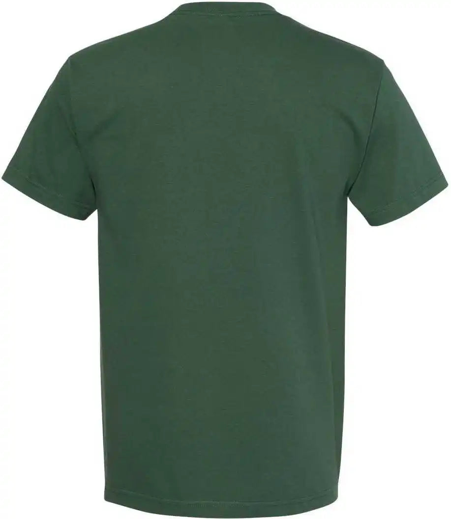 American Apparel 1301 Unisex Heavyweight Cotton T-shirt - Forest Green