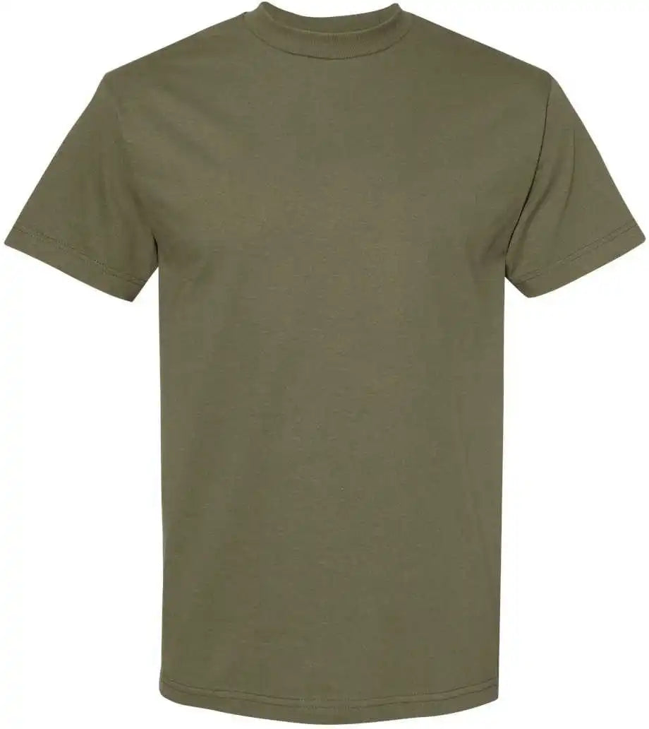 American Apparel 1301 Unisex Heavyweight Cotton T-shirt - Military Green
