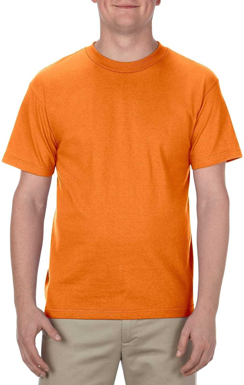 American Apparel 1301 Unisex Heavyweight Cotton T-shirt - Orange