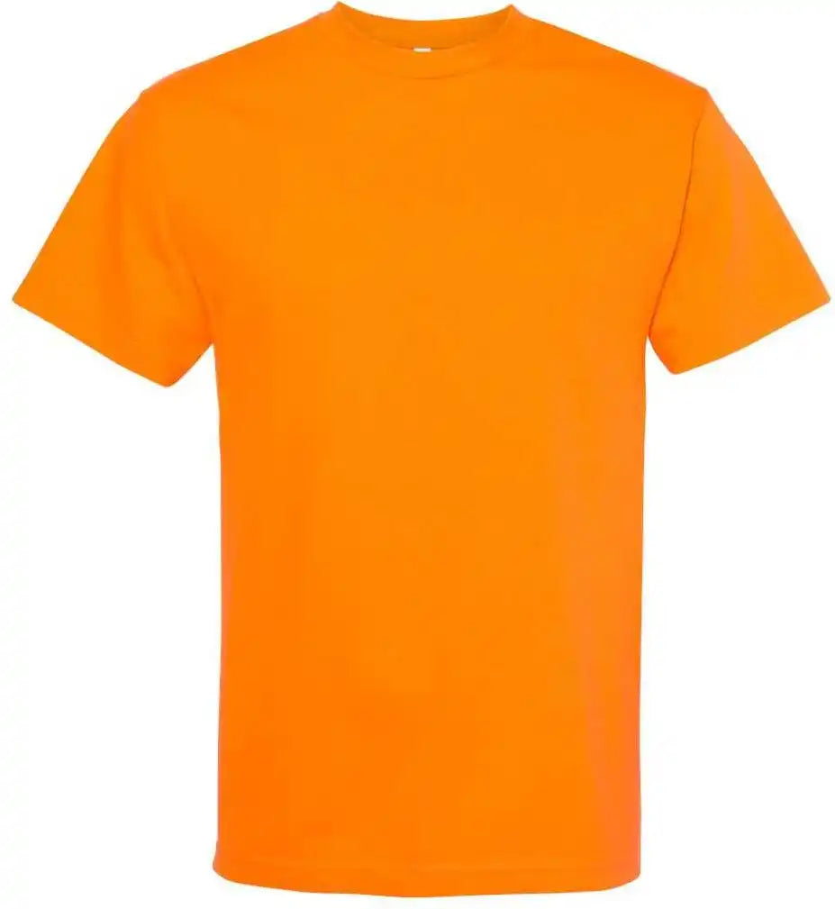 American Apparel 1301 Unisex Heavyweight Cotton T-shirt - Orange
