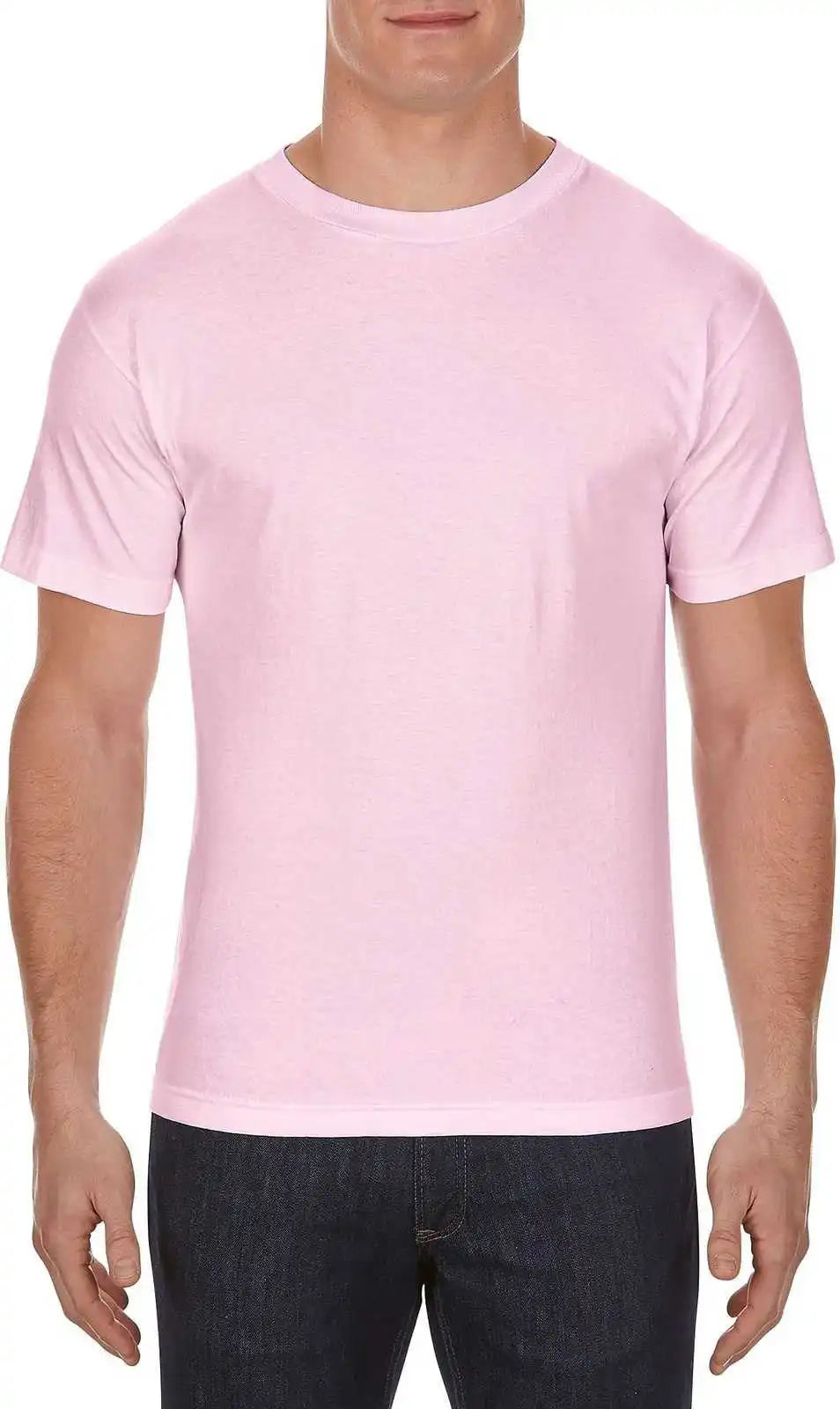 American Apparel 1301 Unisex Heavyweight Cotton T-shirt - Pink