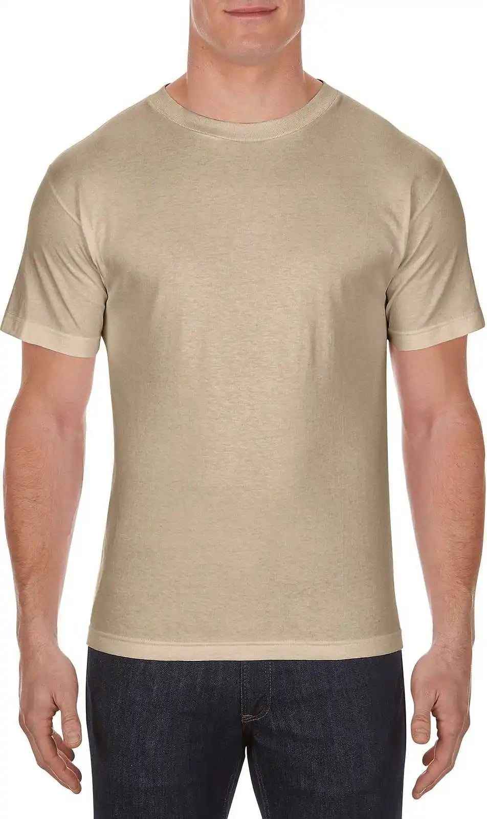 American Apparel 1301 Unisex Heavyweight Cotton T-shirt - Sand