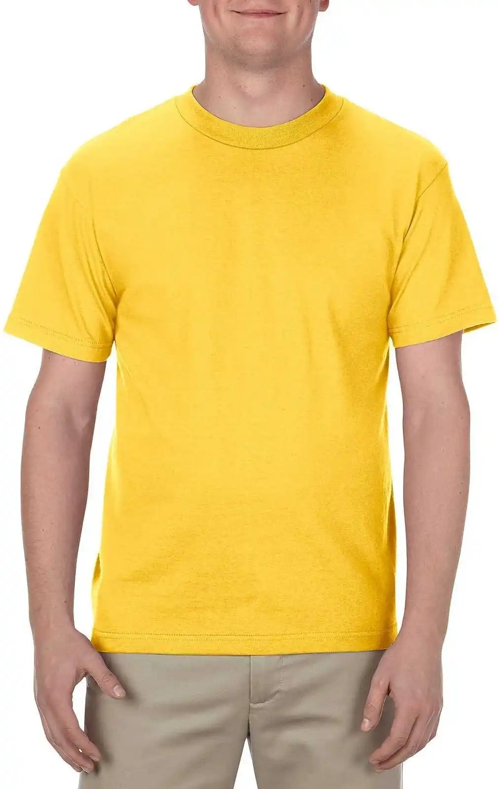 American Apparel 1301 Unisex Heavyweight Cotton T-shirt - Yellow