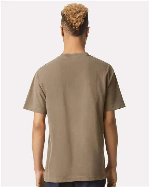 American Apparel 1301gd Garment-dyed Heavyweight Cotton Tee - Faded Brown