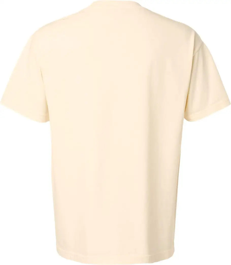 American Apparel 1301gd Garment-dyed Heavyweight Cotton Tee - Faded Cream - Ivory / s