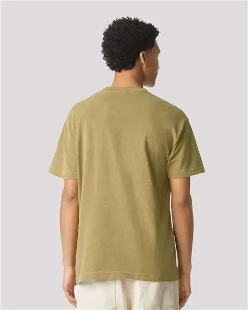 American Apparel 1301gd Garment-dyed Heavyweight Cotton Tee - Faded Army