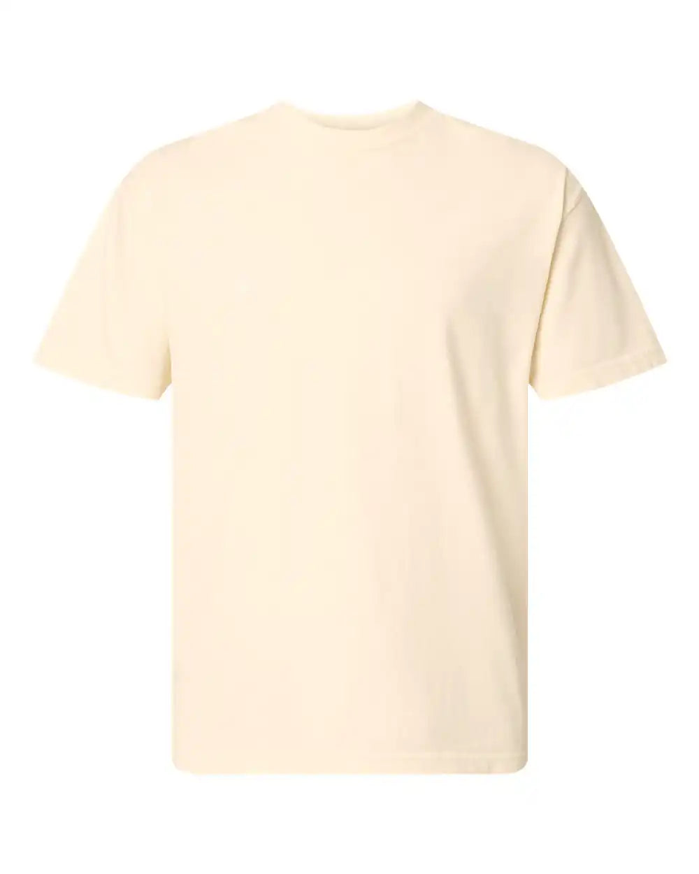 American Apparel 1301gd Garment-dyed Heavyweight Cotton Tee - Faded Cream - s