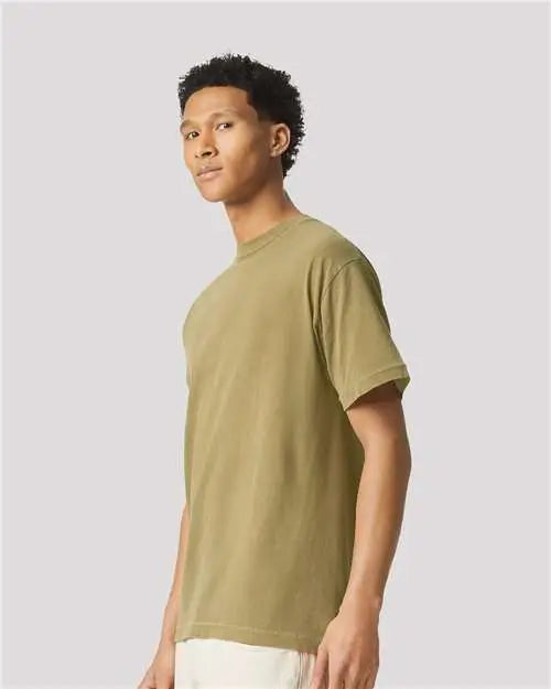 American Apparel 1301gd Garment-dyed Heavyweight Cotton Tee - Faded Army